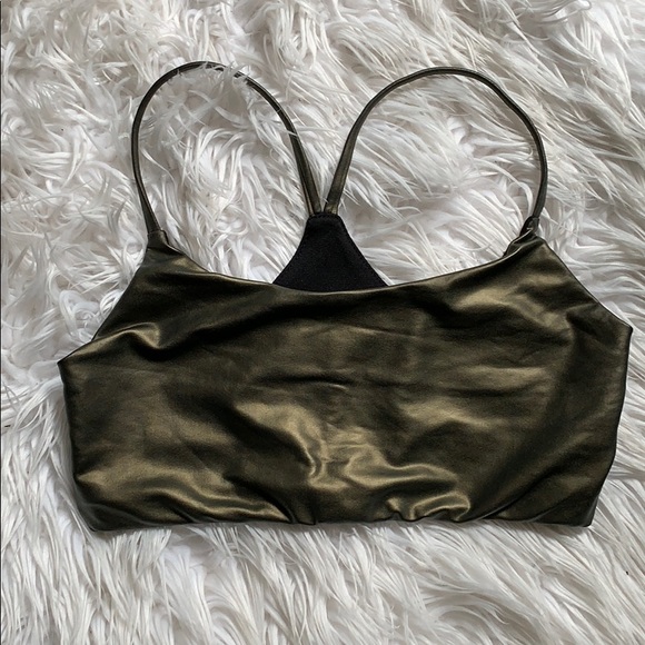 Onzie Other - Onzie Gold/ Bronze Metalic Fitness Bra